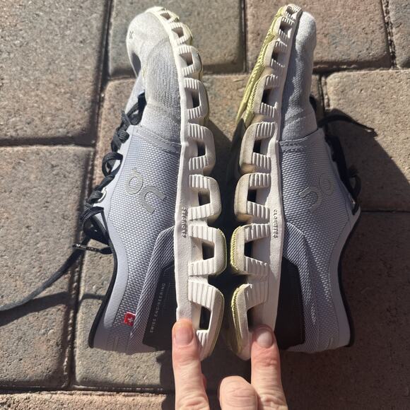 Womens On Cloud X Nimbus/White Running Training Shoes Size 8 - Picture 8 of 10